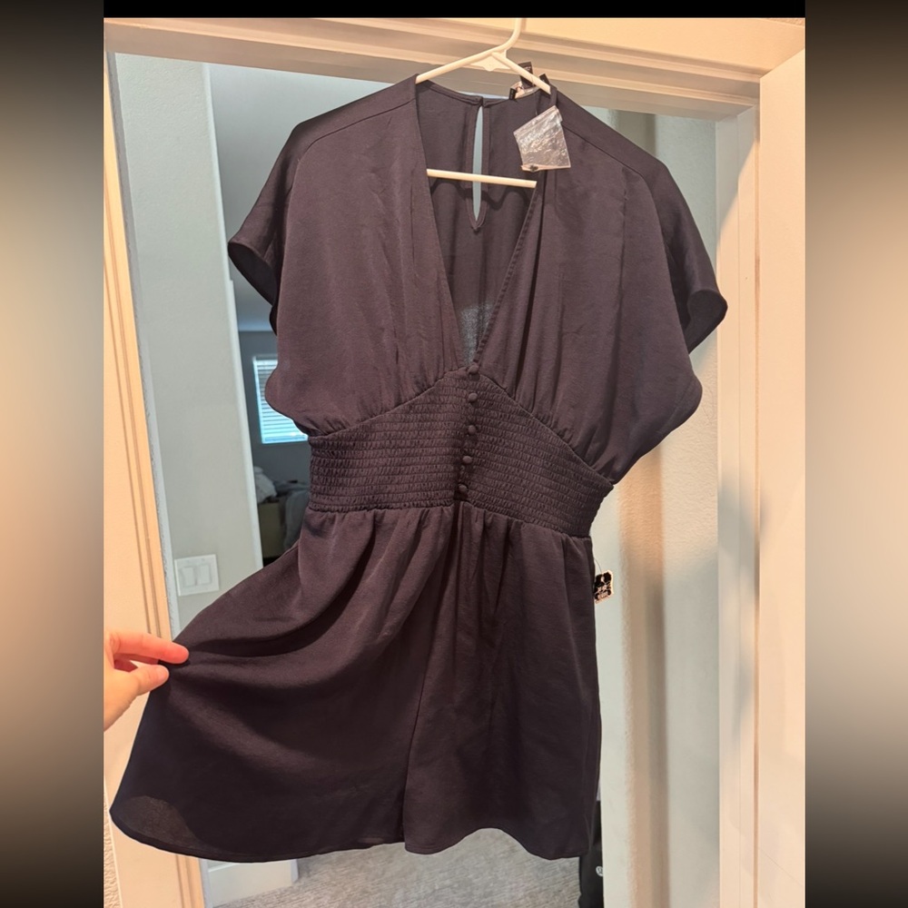 Express romper NWT, Navy Blue size M